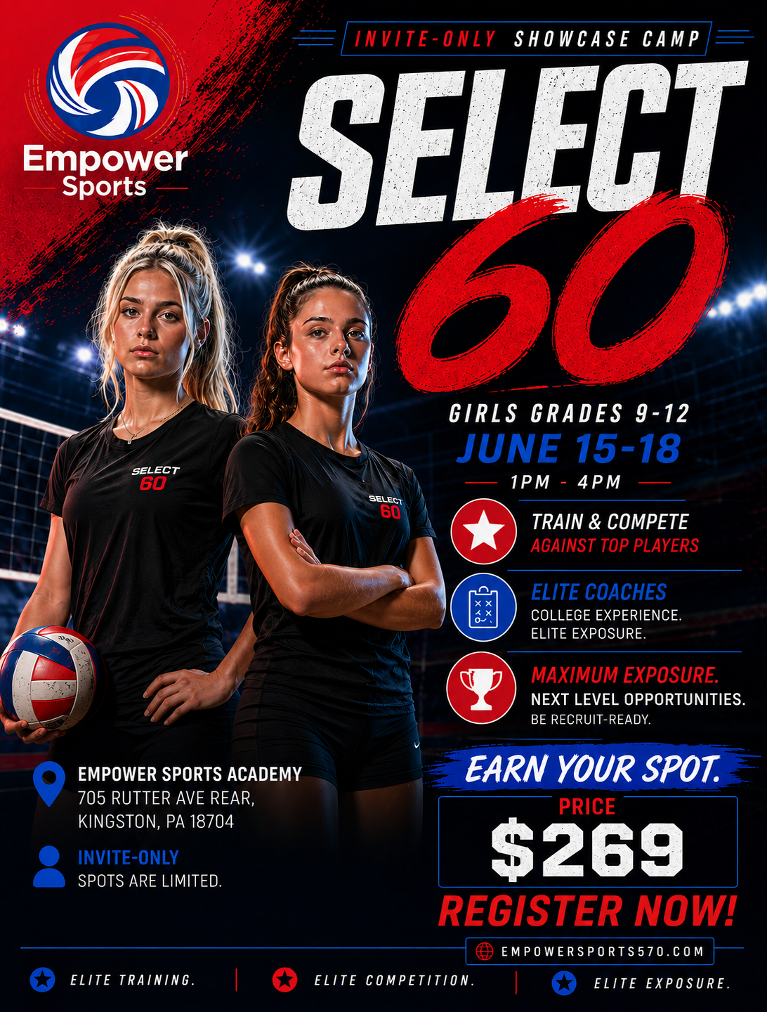 select 60 camp flyer