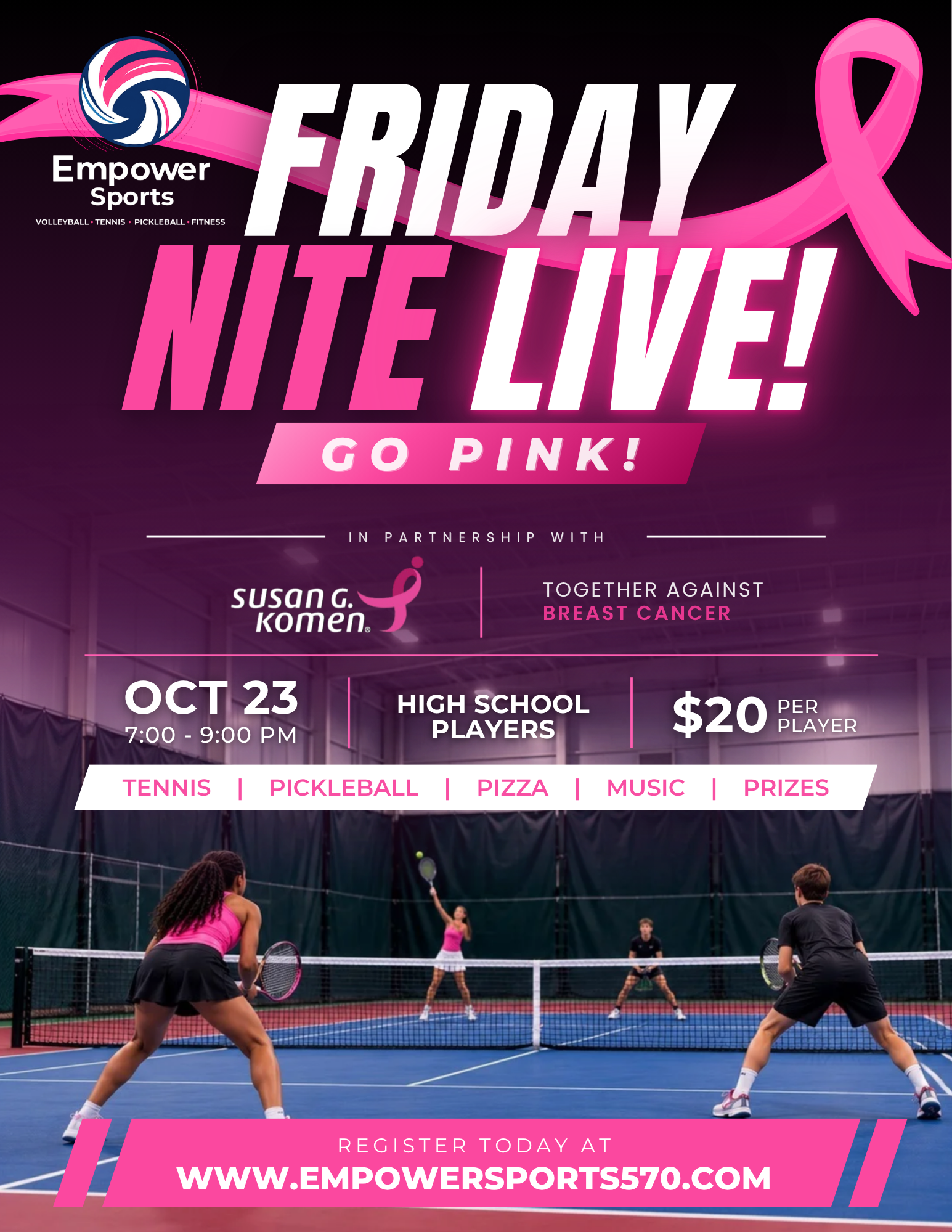 Friday Night Live Flyer