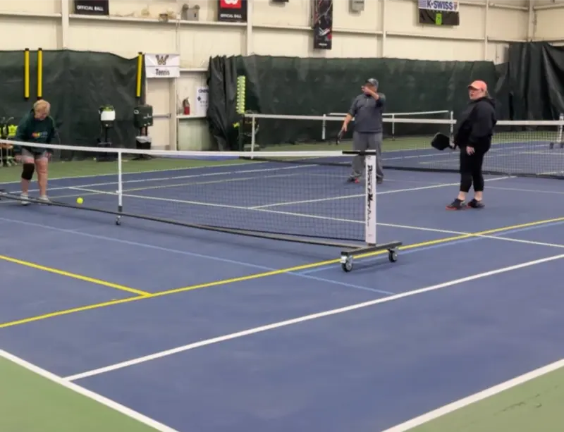 game of pickleball