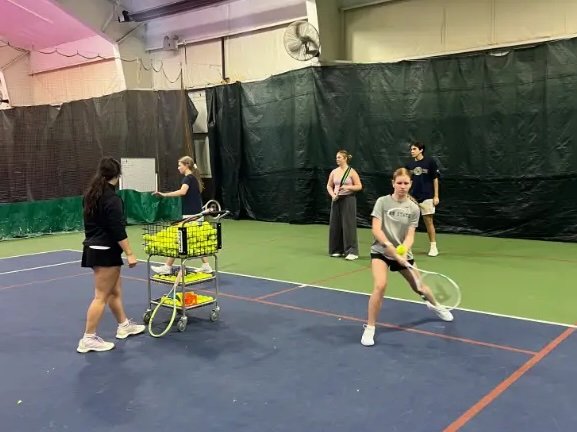 summer camp tennis at Empower