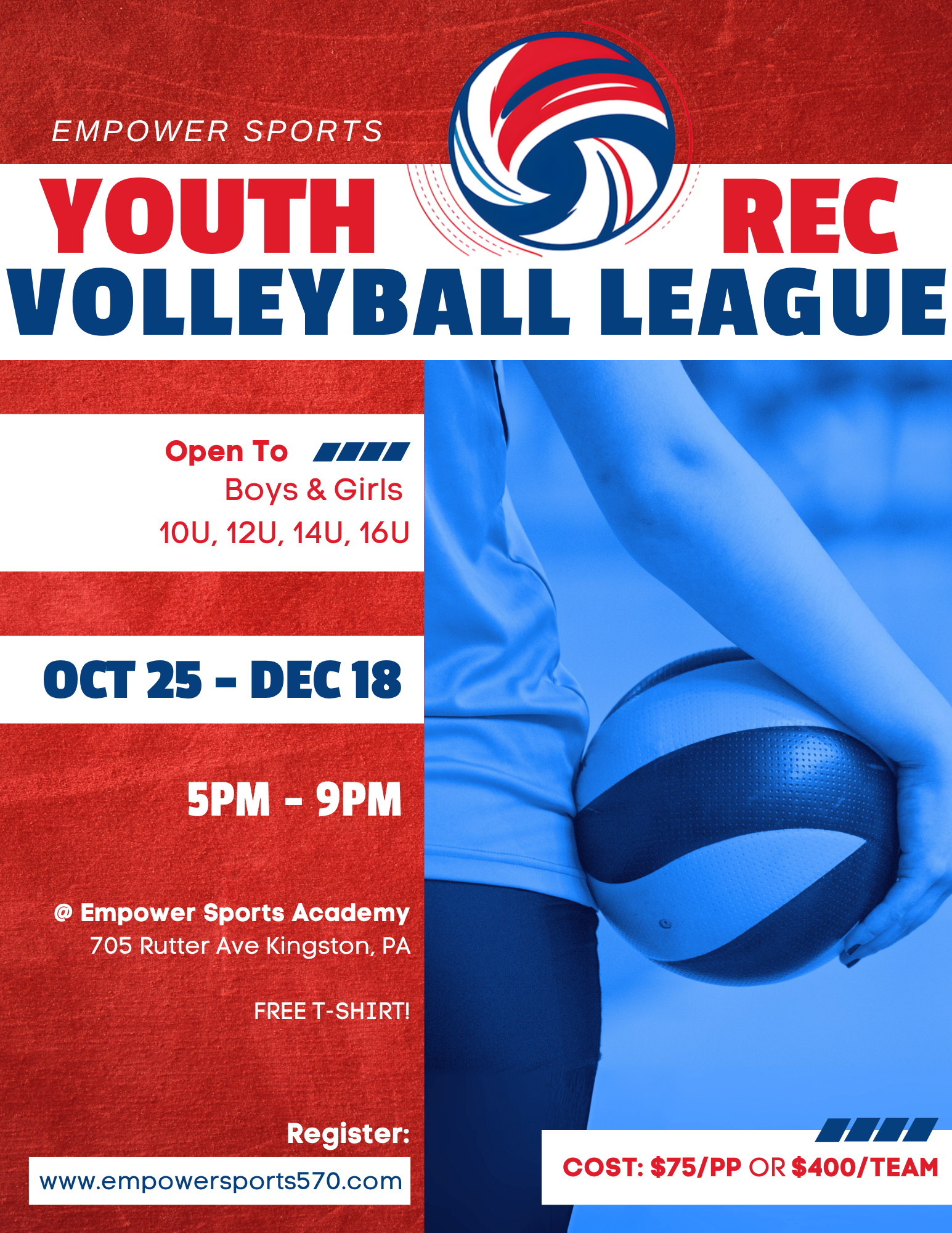 youth rec league Oct